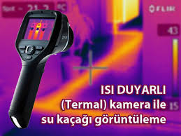Kırmadan su kaçağı tespiti